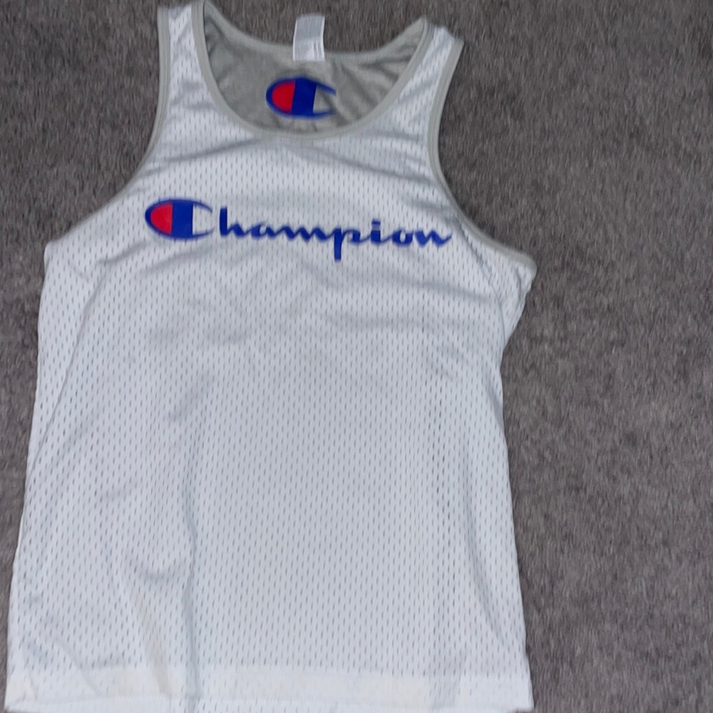 Men’s champion tank top reversible